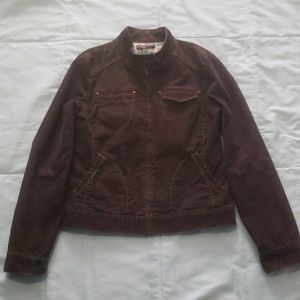 Prana Marcie jacket, chocolate brown color